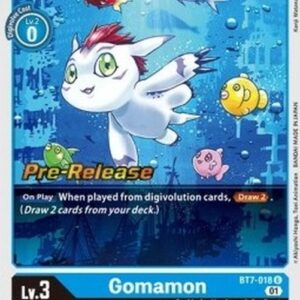 Digimon BT-07P Gomamon