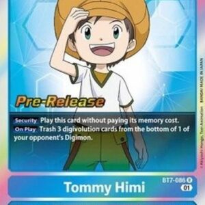 Digimon BT-07P Tommy Himi (-086) (V.1)