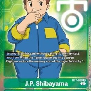 Digimon BT-07P J.P. Shibayama (-089) (V.2)