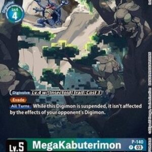 Digimon BT-17P MegaKabuterimon