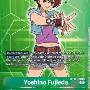 Digimon BT-13P Yoshino Fujieda (-100) (V.2)