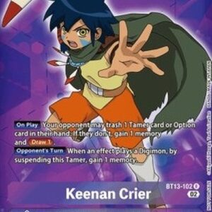 Digimon BT-13P Keenan Crier (-102) (V.2)