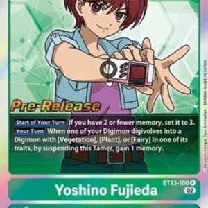 Digimon BT-13P Yoshino Fujieda (-100) (V.1)
