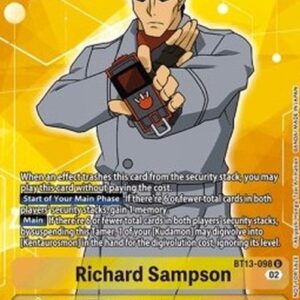 Digimon BT-13P Richard Sampson (-098) (V.2)