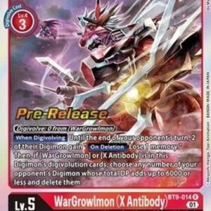 Digimon WarGrowlmon (X Antibody)