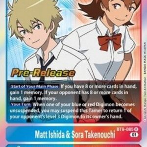 Digimon Matt Ishida & Sora Takenouchi
