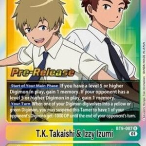 Digimon T.K. Takaishi & Izzy Izumi
