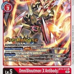 Digimon OmniShoutmon (X Antibody)