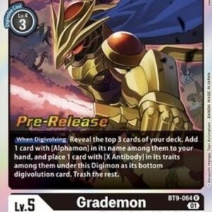 Digimon BT-09P Grademon