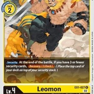 Digimon BT-09P Leomon