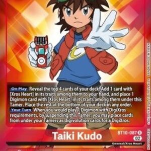 Digimon BT-10P Taiki Kudo (-087) (V.2)
