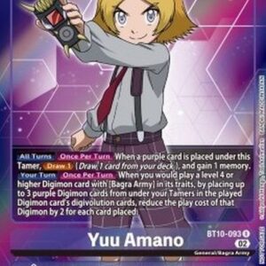 Digimon BT-10P Yuu Amano (-093) (V.2)