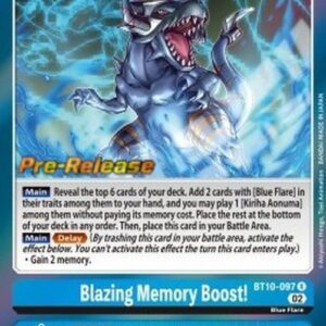 Digimon BT-10P Blazing Memory Boost! (-097) (V.1)