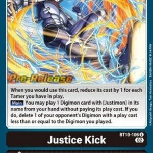Digimon Justice Kick