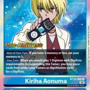 Digimon BT-10P Kiriha Aonuma (-088) (V.1)