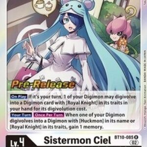Digimon BT-10P Sistermon Ciel