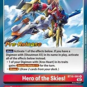 Digimon BT-10P Hero of the Skies! (-095) (V.1)