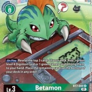 Digimon BT-10P Betamon