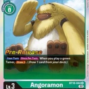Digimon BT-10P Angoramon