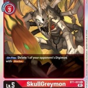 Digimon BT-10P SkullGreymon