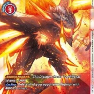 Digimon BT-10P Volcanicdramon