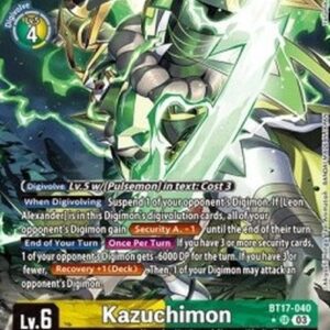 Digimon Kazuchimon (-040) (V.2)