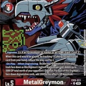 Digimon MetalGreymon (-011) (V.2)