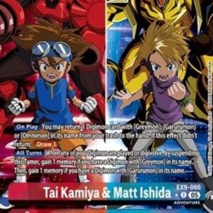 Digimon Tai Kamiya & Matt Ishida (-066) (V.2)
