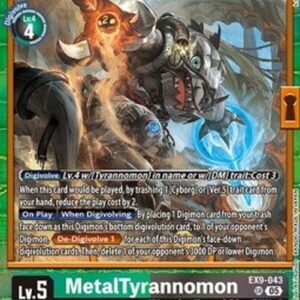 Digimon MetalTyrannomon (-043) (V.1)