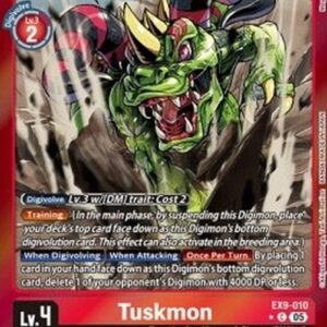 Digimon Tuskmon (-010) (V.2)