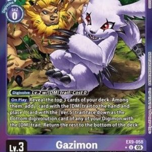 Digimon Gazimon (-058) (V.2)
