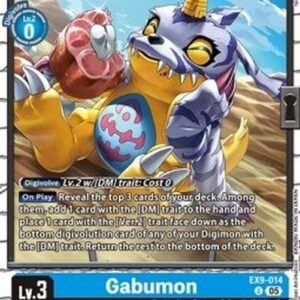 Digimon Gabumon (-014) (V.1)