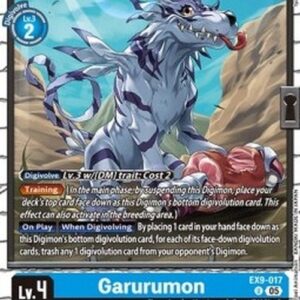 Digimon Garurumon (-017) (V.1)
