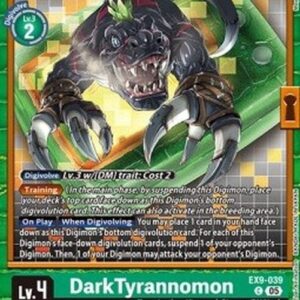 Digimon DarkTyrannomon (-039) (V.1)
