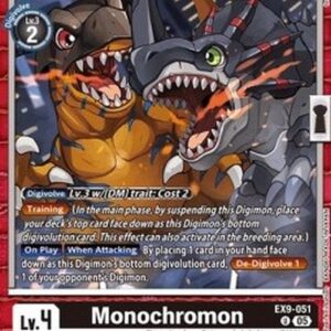 Digimon Monochromon (-051) (V.1)