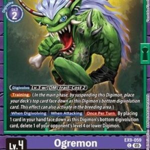 Digimon Ogremon (-059) (V.1)
