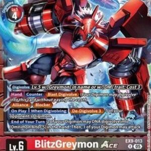 Digimon BlitzGreymon Ace (-013) (V.1)