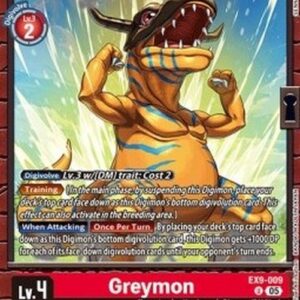 Digimon Greymon (-009) (V.1)