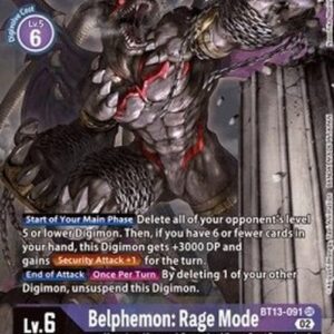 Digimon Belphemon: Rage Mode (-091) (V.2)