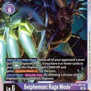 Digimon Belphemon: Rage Mode (-091) (V.1)