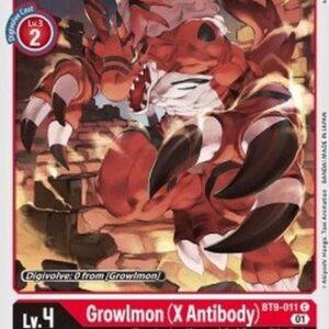 Digimon Growlmon (X Antibody)