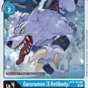 Digimon Garurumon (X Antibody)