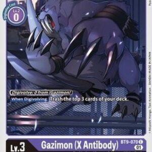 Digimon Gazimon (X Antibody)