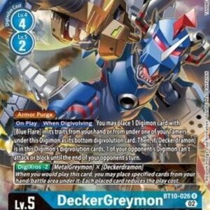 Digimon DeckerGreymon (-026) (V.2)
