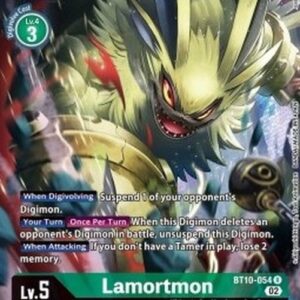 Digimon Lamortmon (-054) (V.2)