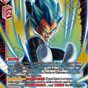Dragon Ball Super Rush Attack SSB Vegeta