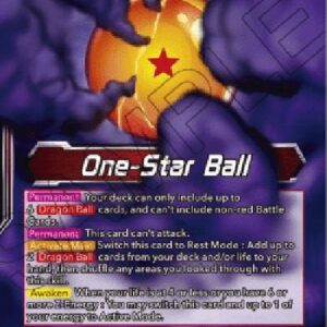 Dragon Ball Super One-Star Ball // Syn Shenron, Despair Made Manifest