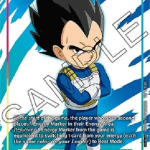 Dragon Ball Super FWE Energy Marker "Vegeta DA" (V.1 - Token )