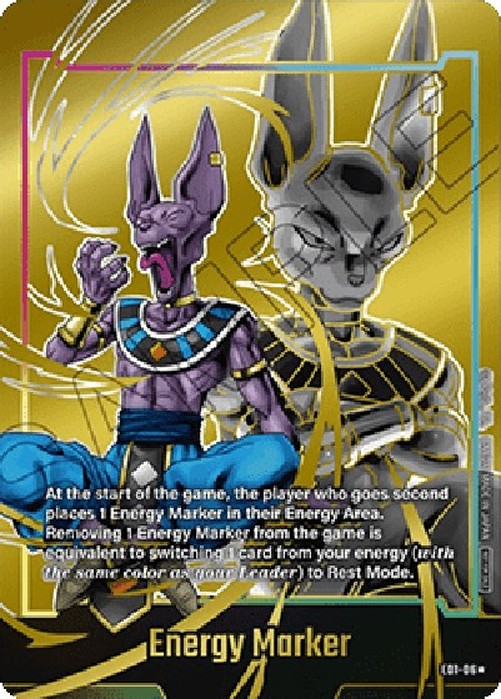 Dragon Ball Super FWE Energy Marker "Beerus" (V.2 - Token )