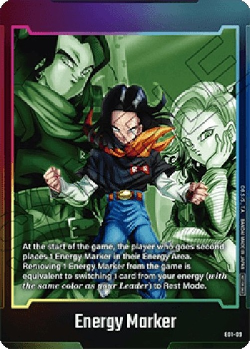Dragon Ball Super FWE Energy Marker "Android 17 & 18" (V.1 - Token )